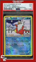 Boundaries Crossed Delibird 38 Holo 1st Place Pokemon League/Challenge PSA 7
