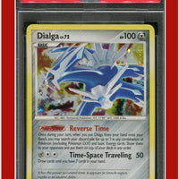 Platinum 5 Dialga Holo PSA 8