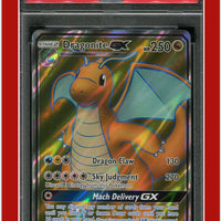 Unified Minds 229 Full Art Dragonite GX PSA 9