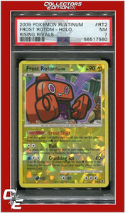 Rising Rivals RT2 Frost Rotom Holo PSA 7