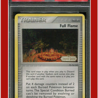 EX Legend Maker 74 Full Flame Reverse Foil PSA 8