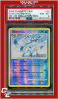 Majestic Dawn 20 Glaceon Reverse Foil Burger King 2009 PSA 8
