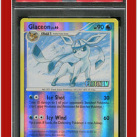 Majestic Dawn 20 Glaceon Reverse Foil Burger King 2009 PSA 8