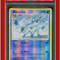 Majestic Dawn 20 Glaceon Reverse Foil Burger King 2009 PSA 8