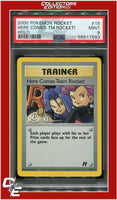 Team Rocket 15 Here Comes Team Team Rocket! Holo PSA 9
