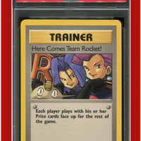 Team Rocket 71 Here Comes Team Team Rocket! 1st Edition PSA 10