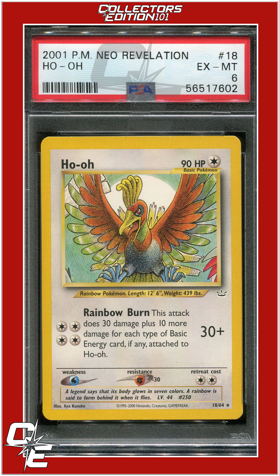 Neo Revelation 18 HO-Oh PSA 6