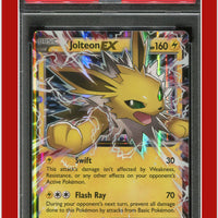 Generations 28 Jolteon EX PSA 8