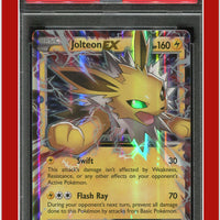 Generations 28 Jolteon EX PSA 8