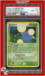 EX Team Rocket Returns 11 Jumpluff Holo PSA 8