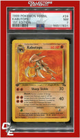 Fossil 24 Kabutops 1st Edition PSA 7
