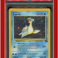 Fossil 10 Lapras Holo PSA 3