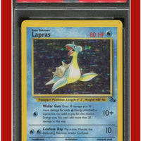 Fossil 10 Lapras Holo PSA 4