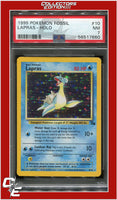 Fossil 10 Lapras Holo PSA 7
