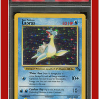 Fossil 10 Lapras Holo PSA 7