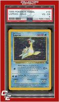 Fossil 10 Lapras Holo PSA 4
