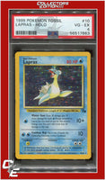 Fossil 10 Lapras Holo PSA 4
