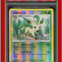 Majestic Dawn 24 Leafeon Reverse Foil Burger King 2009 PSA 7