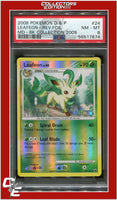 Majestic Dawn 24 Leafeon Reverse Foil Burger King 2009 PSA 8
