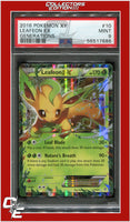 Generations 10 Leafeon EX PSA 9
