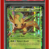 Generations 10 Leafeon EX PSA 7