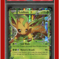 Generations 10 Leafeon EX PSA 9