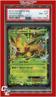 Generations 10 Leafeon EX PSA 8
