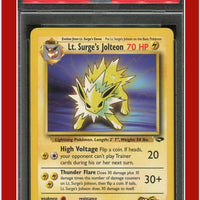 Gym Challenge 28 LT. Surge's Jolteon PSA 7