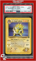 Gym Challenge 28 LT. Surge's Jolteon PSA 9
