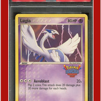 EX Unseen Forces 29 Lugia Pokemon Rocks America PSA 9