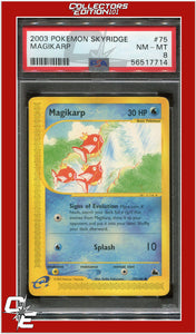 Skyridge 75 Magikarp PSA 8