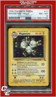 Fossil 11 Magneton Holo PSA 8
