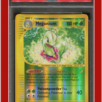 Expedition 18 Meganium Reverse Foil PSA 8