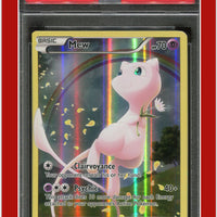 XY Black Star Promo XY110 Full Art Mew PSA 8