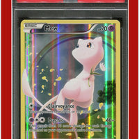 XY Black Star Promo XY110 Full Art Mew PSA 8