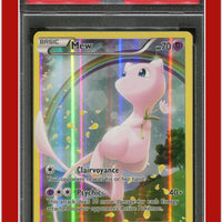 XY Black Star Promo XY110 Full Art Mew PSA 8