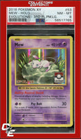 XY Evolutions Mew 53 Holo 3rd Place Pokemon League PSA 8
