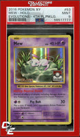 XY Evolutions Mew 53 Holo 4th Place Pokemon League PSA 9

