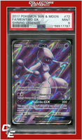 Shining Legends 72 Full Art Mewtwo GX PSA 9
