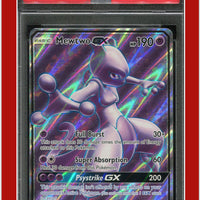 Shining Legends 72 Full Art Mewtwo GX PSA 9