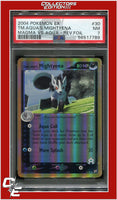 EX Team Magma vs Team Aqua 30 Team Aqua's Mightyena Reverse Foil PSA 7
