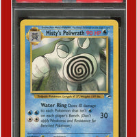 Gym Heroes 31 Misty's Poliwrath PSA 9