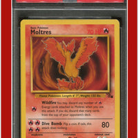 Fossil 27 Moltres PSA 9