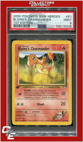 Gym Heroes 61 Blaine's Charmander 1st Edition PSA 9
