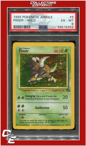 Jungle 9 Pinsir Holo PSA 6