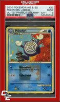 Unleashed Poliwhirl 37 Holo S/P/T Championships STAFF PSA 9
