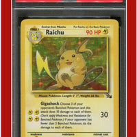 Fossil 14 Raichu Holo PSA 5