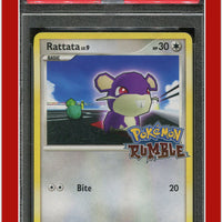 Pokemon Rumble 15 Rattata PSA 8