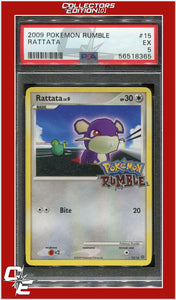 Pokemon Rumble 15 Rattata PSA 5