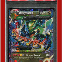 Roaring Skies 61 M Rayquaza EX PSA 8